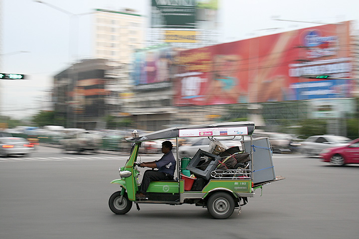 corner of sukhumvit and asoke, bangkok