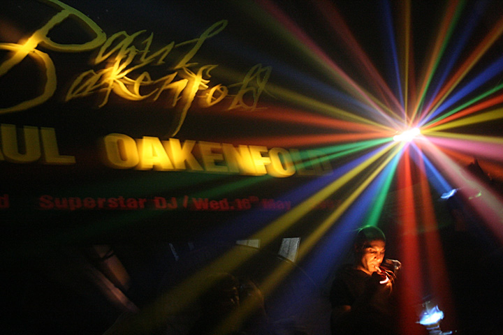 paul oakenfold at narcissus club, sukhumvit soi 23, bangkok