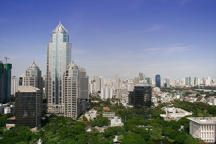 all seasons place and wireless road, bangkok